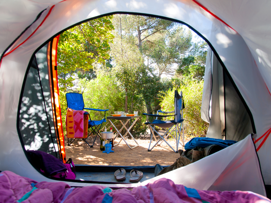 camping nature provence