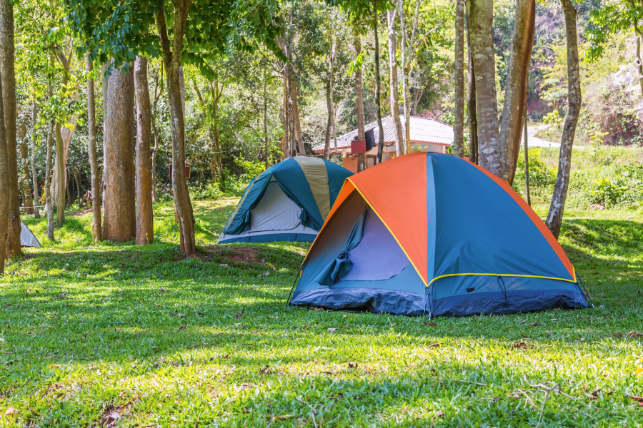 camping nature provence