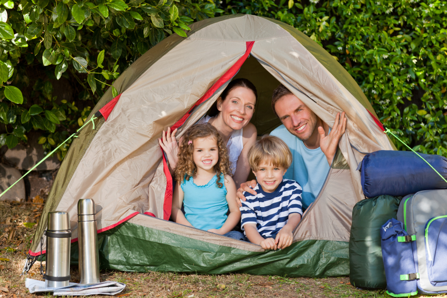 famille au camping gorges du verdon